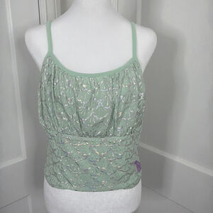Little Mermaid Top Her Universe XL Disney Princess Crop Tank Cami Fairy